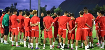 منتخب المغرب الأول في التدريبات