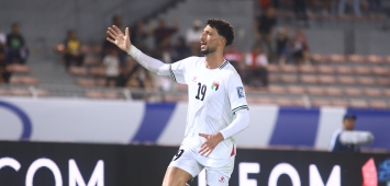 وسام أبو علي مهاجم منتخب فلسطين والأهلي المصري