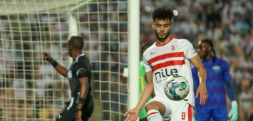 نبيل عماد "دونغا" لاعب وسط الزمالك (winwin)