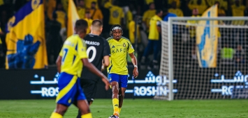 جانب من مباراة الشباب والنصر في الدوري السعودي (X/AlNassrFC)