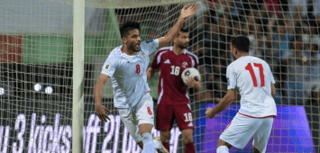 جانب من مباراة إيران ومنتخب قطر في تصفيات آسيا لكأس العالم 2026