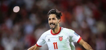 الأردني يزن النعيمات لاعب العربي القطري