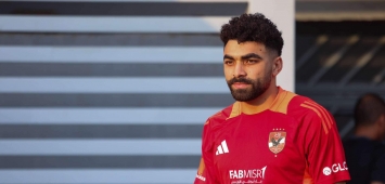 لاعب الأهلي خالد عبد الفتاح