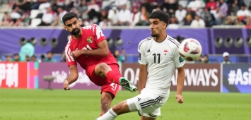 من مباراة الأردن والعراق في كأس آسيا 2023