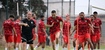 حكيم زياش نجم منتخب المغرب في التدريبات