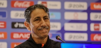 مدرب عمان رشيد جابر في المؤتمر الصحفي الذي يسبق نهائي "خليجي 26" أمام البحرين