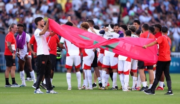 منتخب المغرب يصنع التاريخ في أولمبياد باريس 2024 (Getty)