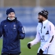 Neymar Jr and Mauricio Pochettino