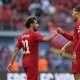 محمد صلاح وفيرجيل فان دايك لاعبا ليفربول الإنجليزي ون ون winwin