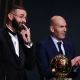 الفرنسي كريم بنزيما لاعب ريال مدريد يتوج بجائزة الكرة الذهبية 2022 ون ون winwin