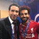 صورة تجمع بين اللاعب محمد أبو تريكة واللاعب محمد صلاح 