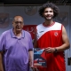 أحمد إسماعيل لاعب فريق الأهلي لكرة السلة السابق (twitter/Ahly_Basketball) ون ون winwin