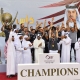 فريق السد لكرة السلة يتوج بكأس أمير قطر 2022-23 (twitter/AlsaddSC) ون ون winwin