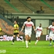 احتفال لاعب الزمالك أحمد سيد زيزو صاحب هدفين من سداسية الزمالك في مرمى المقاولون العرب في كأس مصر (Twitter/ZSCOfficial) وين وين winwin