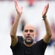 المدرب الإسباني بيب غوارديولا Guardiola وين وين winwin مانشستر سيتي (Getty)