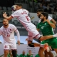 من مواجهة المنتخب القطري لكرة اليد ونظيره السعودي في التصفيات الآسيوية لأولمبياد باريس(X/qatar_olympic)