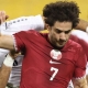 النشامى والعنابي الأردن وقطر وين وين winwin (X/QFA)