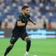 من مشاركة الجزائري رياض محرز مع فريقه الأهلي ضد الأخدود ضمن الدوري السعودي (X/ALAHLI_FC) ون ون winwin