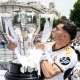 إبراهيم دياز يحتفل بحصد لقب الدوري الإسباني مع ريال مدريد هذا الموسم (X/Brahim) ون ون winwin