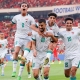  لاعبو العراق بهدف أيمن حسين في مرمى إندونيسيا في تصفيات كأس العالم 2026 بأمريكا وكندا والمكسيك