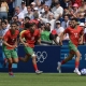 عبد الصمد الزلزولي مع منتخب المغرب الأولمبي في أولمبياد باريس 2024