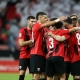 لاعبو الريان من مباراة الشحانية بدوري نجوم أريدُ